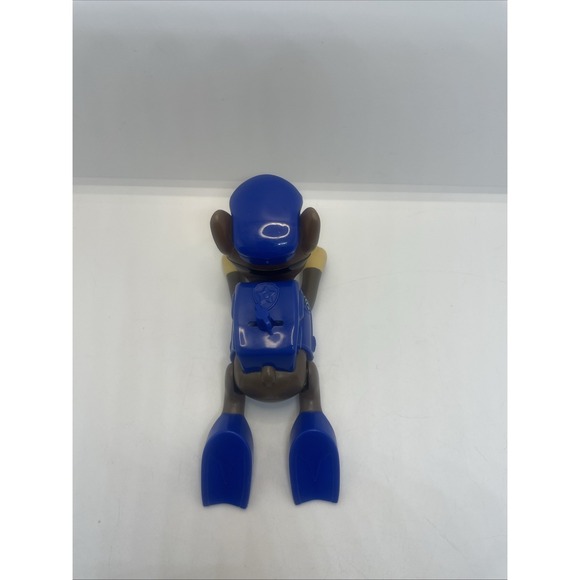 Nickelodeon Paw Patrol Chase Paddlin' Pups Swimmer Toy 6.5'Long Wind Up - Picture 5 of 10